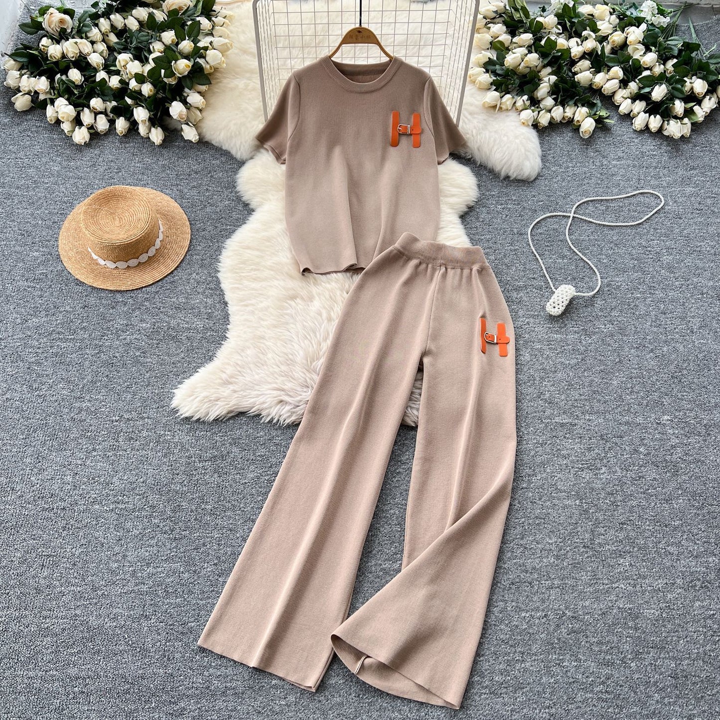 Viscose Knit Casual Set