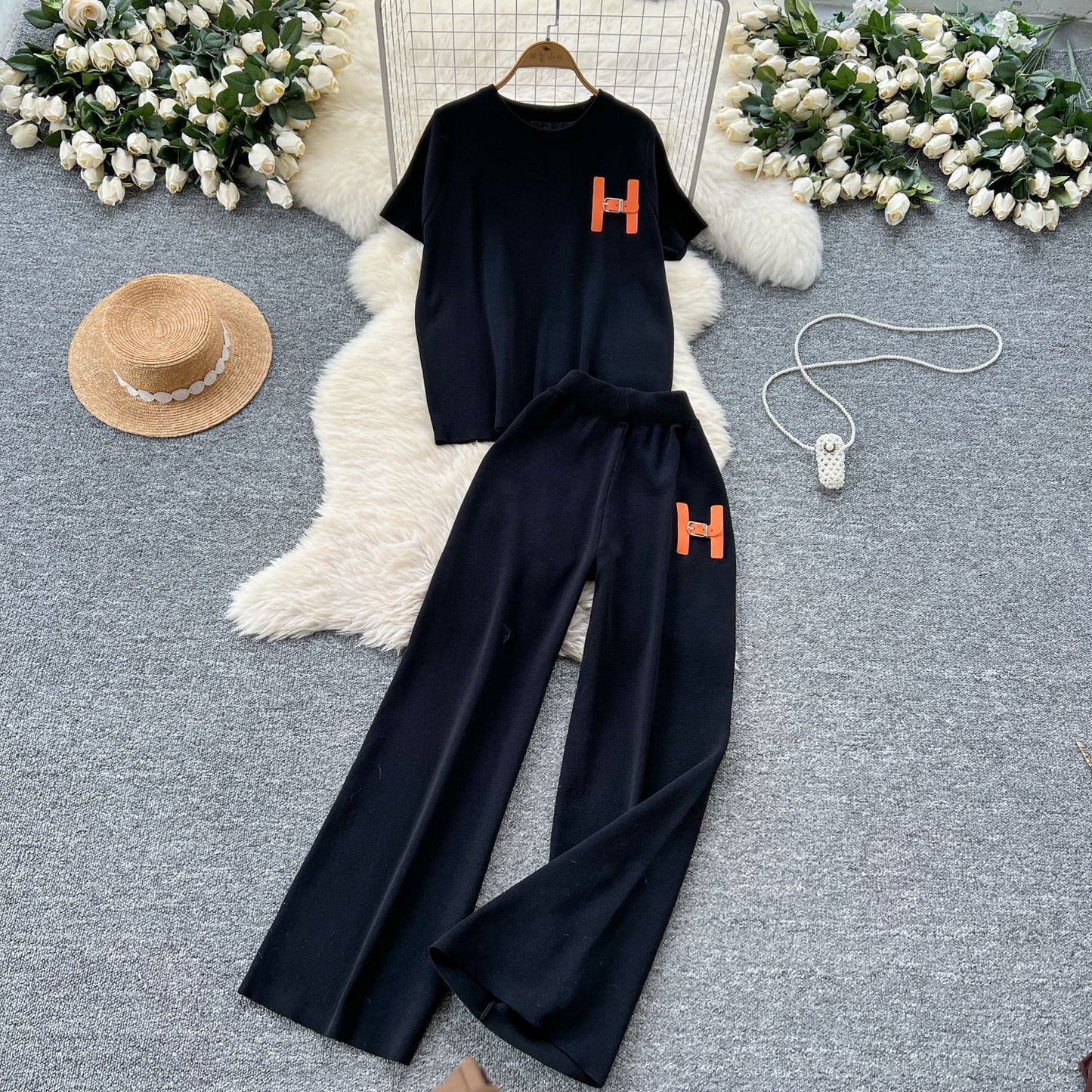 Viscose Knit Casual Set
