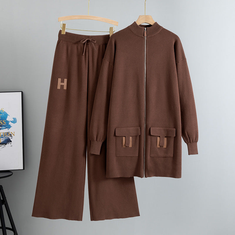 Viscose Knit Fiber Womens Casual Set
