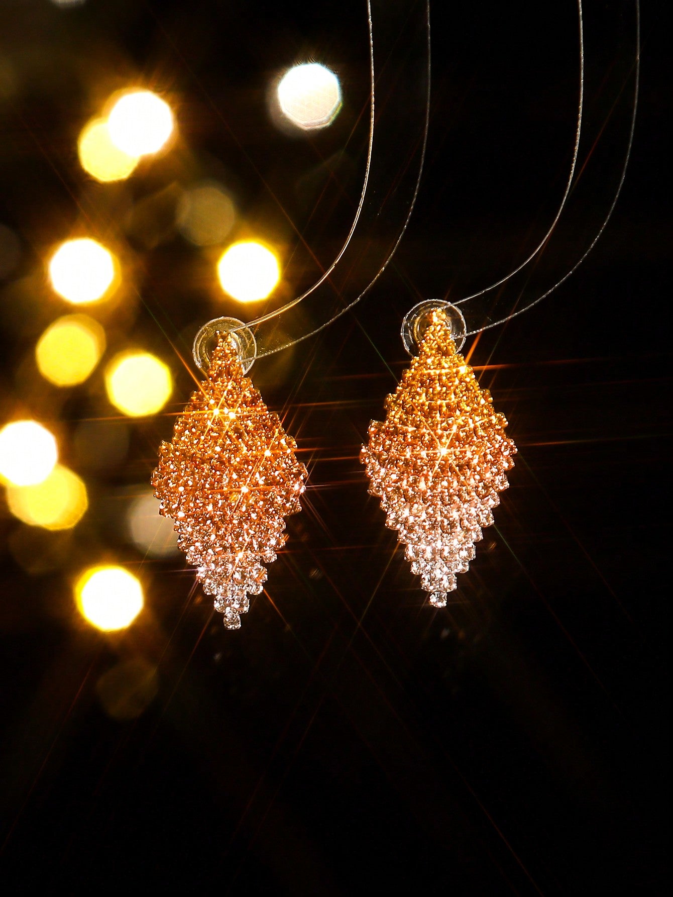 Crystal Rhinestone Earrings