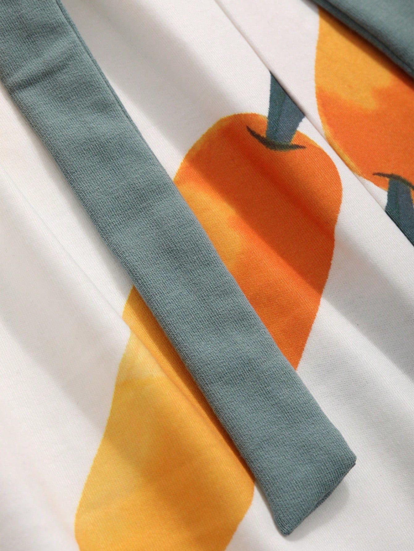 Carrot Printed Jumpsuit Pajamas