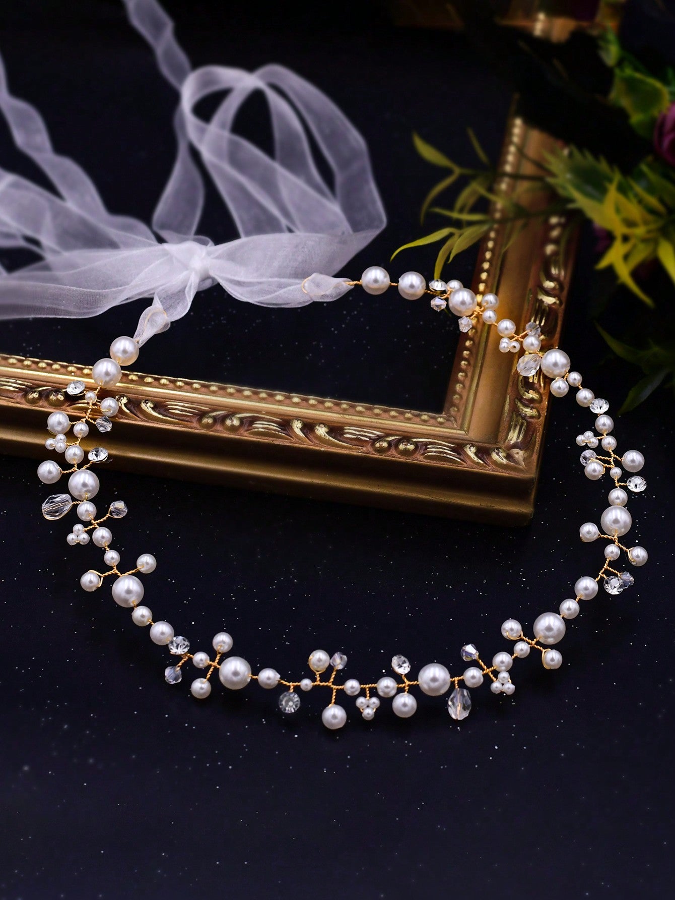 Handmade Beaded Bridal Sash Rhinestone Waist Belt