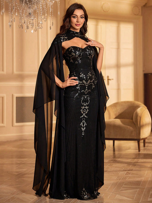 Sequin Bodycon Formal Dress