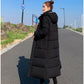 Long Warm Puffer  Coat