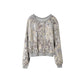 Flower Sequin Sweater