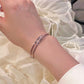 1pc Ins Style Luxurious Copper & Zirconia Open Cuff Bangle With Star Embellishments Bracelet