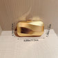 Minimalist Asymmetrical Shape Box Design Clutch Bag
