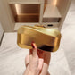 Minimalist Asymmetrical Shape Box Design Clutch Bag