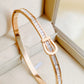 1pc Rhinestone Decor Bangle Bracelet