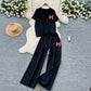 Viscose Knit  Casual Set