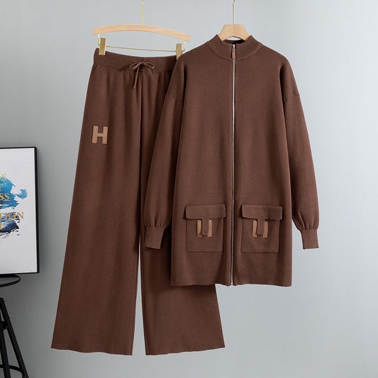 Viscose Knit Fiber Womens Casual Set