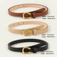 3 Piece Set Black/Brown/Beige  Skinny Belts