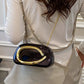 Gun Metal Retro Atmospheric Temperament Hand-Held Evening Bag