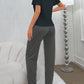 Short Sleeve T-Shirt And Long Pants Pajama Set