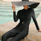 Simple 2pc with Belt  Burkini Swimwear