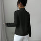Pearl Embellished Long Sleeve Shirt