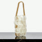 Minimalist Seashell Handmade Woven Gold Beaded Bag (Copy)