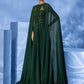 Elegant Sexy Sheer Vintage Sequined Beaded-Embroidery Chiffon Evening Dress