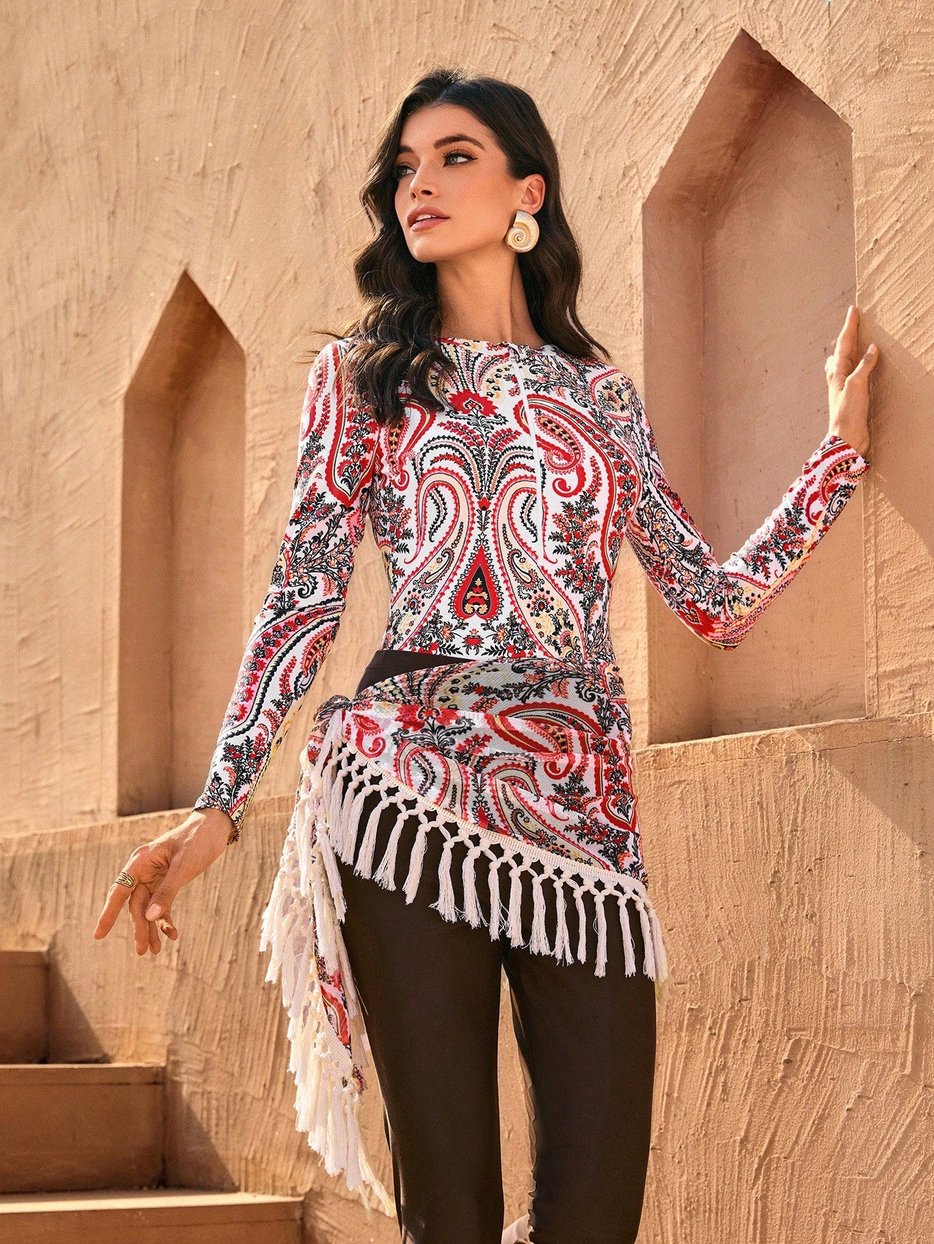 3pcs Burkini Swimwear Set