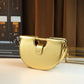 Noodle Element Tote Bag, Dumpling Shaped Handbag