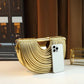 Noodle Element Tote Bag, Dumpling Shaped Handbag