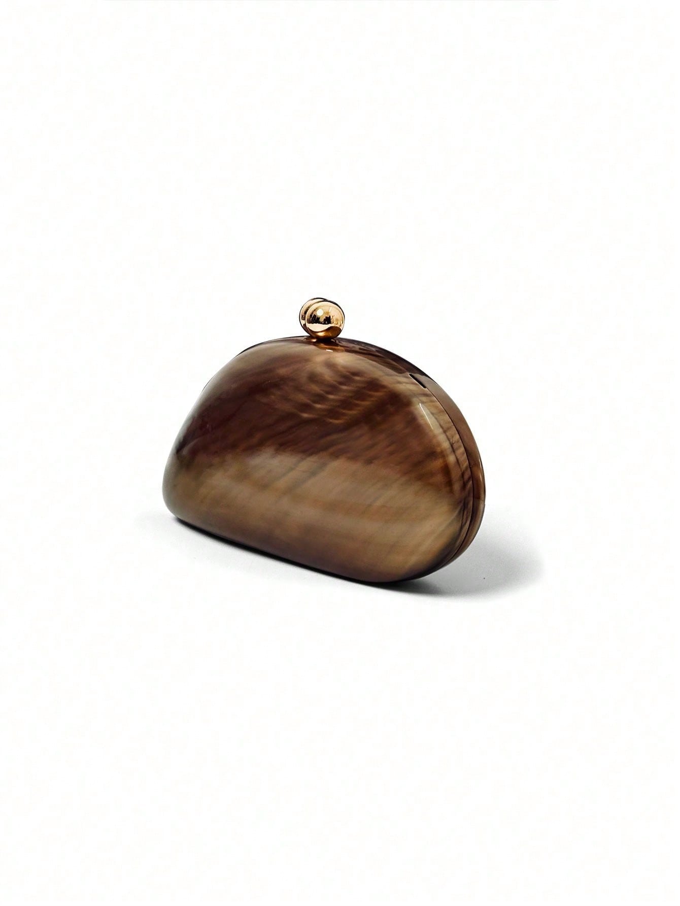 Acrylic Magnetic Clasp Shoulder Evening Bag