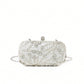 Elegant And Romantic Solid Color Pearl Beaded Evening Bag