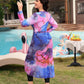 Plus Size Women's Bohemian Style 2PC Burkini Set