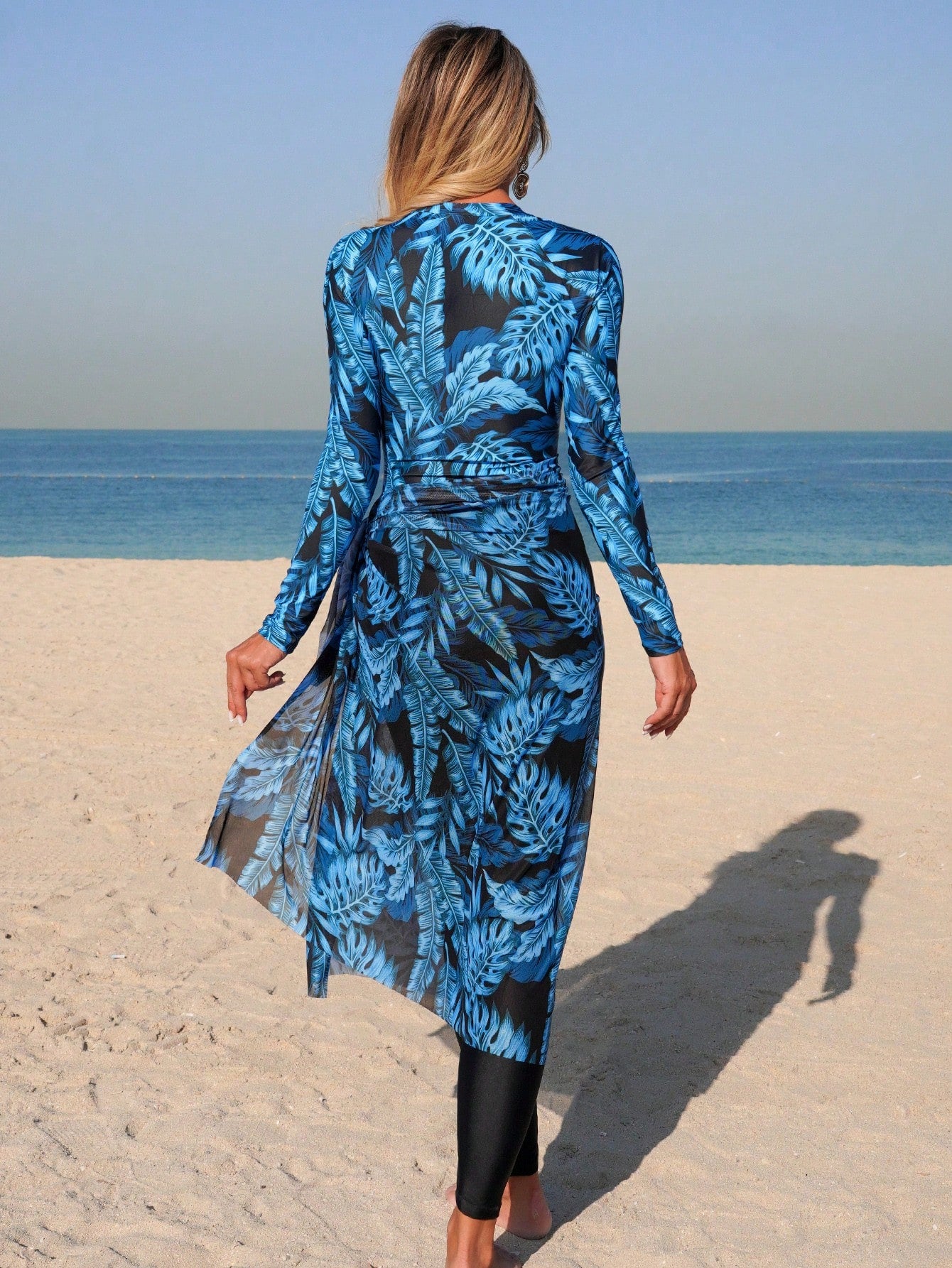 3pcs Long Sleeve Swimwear Set