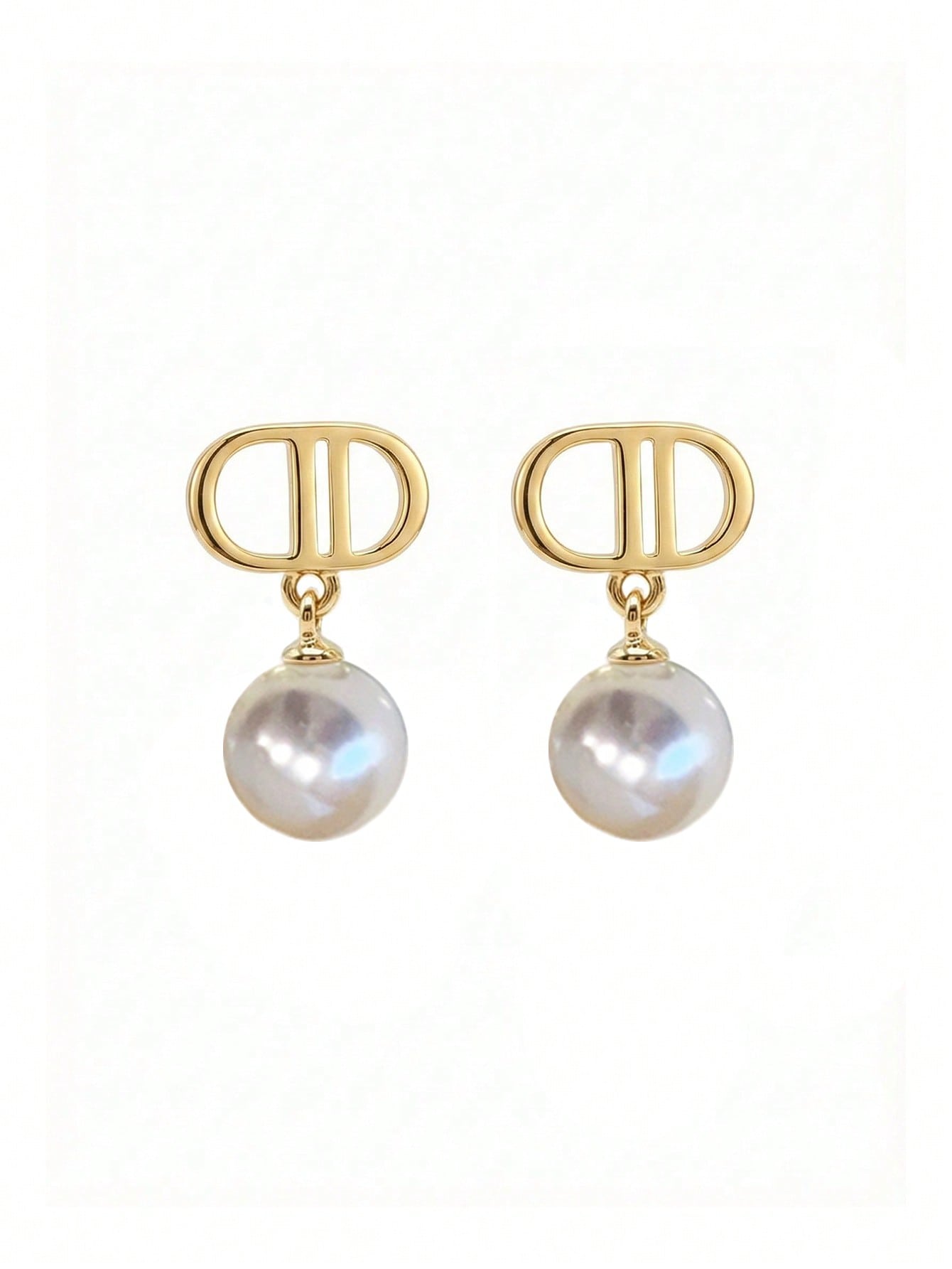Elegant Pearl Pendant Earrings Boxed