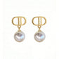 Elegant Pearl Pendant Earrings Boxed