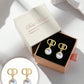 Elegant Pearl Pendant Earrings Boxed