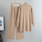 Viscose Knit Fiber Womens Casual Set
