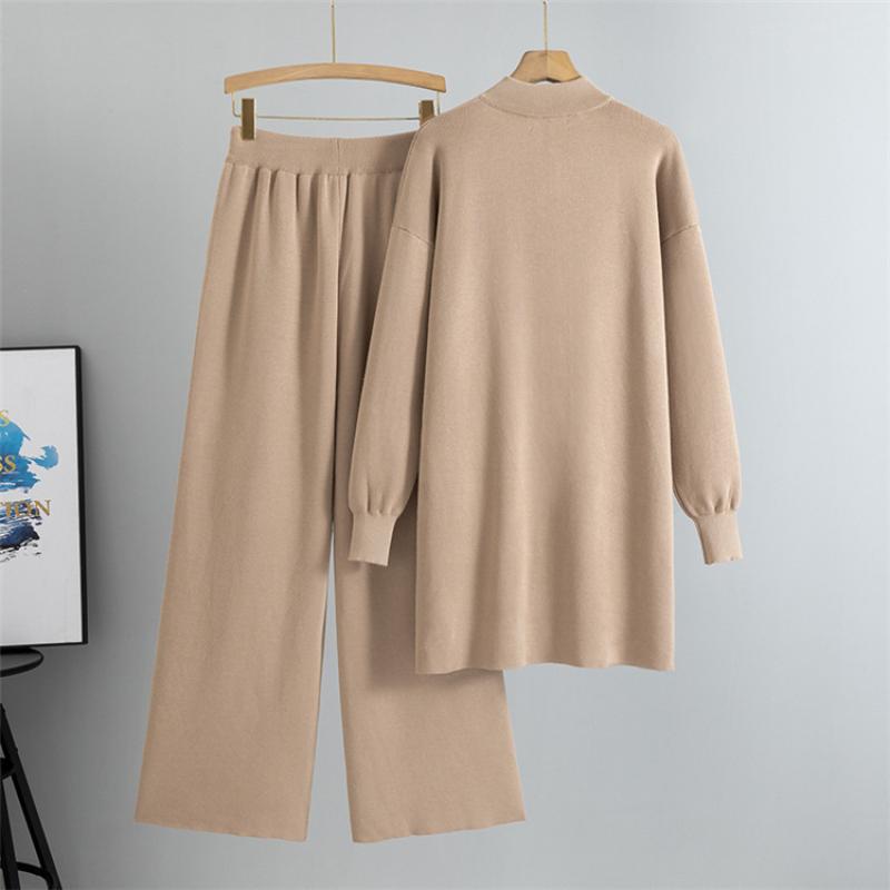 Viscose Knit Fiber Womens Casual Set
