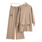 Viscose Knit Fiber Womens Casual Set