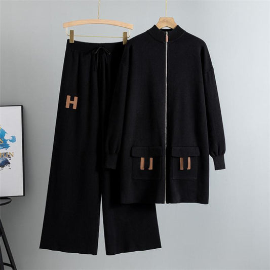 Viscose Knit Fiber Womens Casual Set