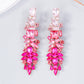 Glass Rhinestone Earrings