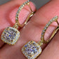 Romantic Cubic Zirconia Drop Earrings