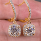 Romantic Cubic Zirconia Drop Earrings