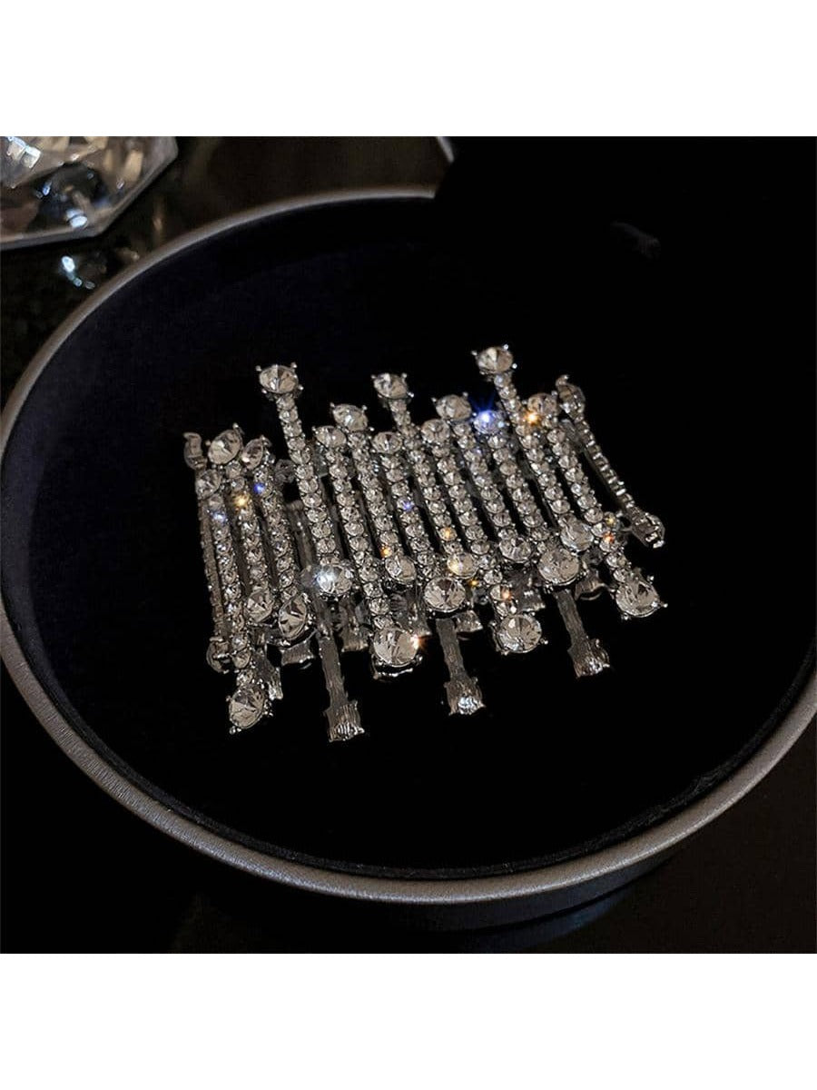 Crystal Decor Bangle Bracelet