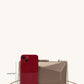 Hard Shell Clutch Bag With Metal Chain