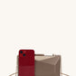 Hard Shell Clutch Bag With Metal Chain