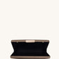 Hard Shell Clutch Bag With Metal Chain