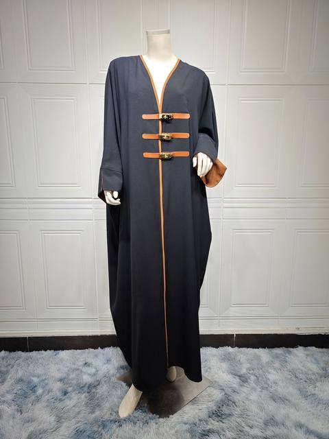 Kimono Lock Key Abaya Robe