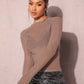 Sheer Slim Mesh Top