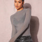 Sheer Slim Mesh Top