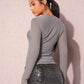 Sheer Slim Mesh Top
