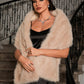 Plush Shawl Coat