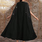 Plain Color Pleated Slim Fit Halter Dress With Hot-Fix Rhinestone Cape Coat 2pcs/Set
