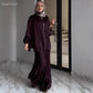 Satin Skirt and Blouse Set
